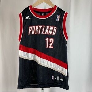 Adidas Portland Trail Blazers Kids Medium 10-12 Aldridge #12 NBA Jersey